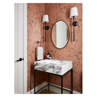 Bucktown - Transitional - Powder Room - Chicago - by Dan Rak Design