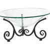 Traditional Clear Tempered Glass Serving Bowl 68552