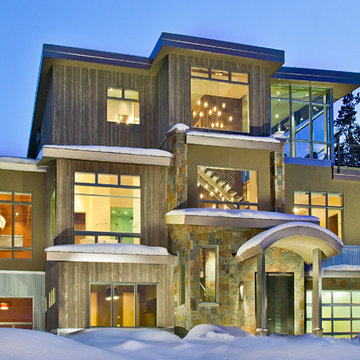 Peak 8 Penthouse north elevation