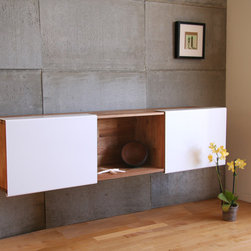 LAXseries Wall Mounted 3X Shelf - Storage Cabinets