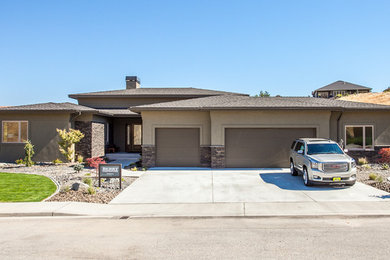 Example of a trendy exterior home design in Seattle