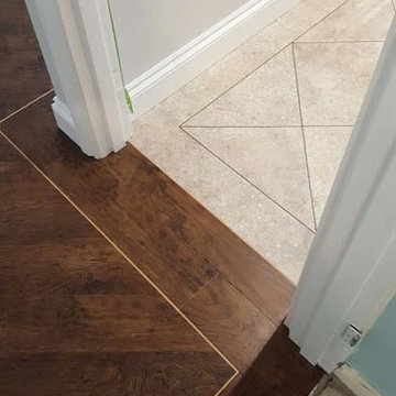 Karndean Floor Installation to Bedroom