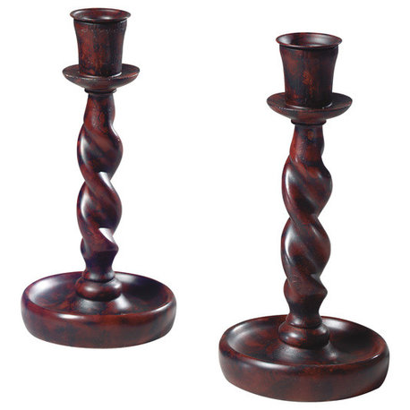 Barley Twist Candlesticks