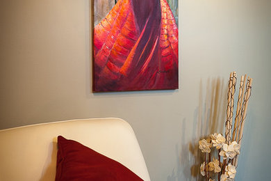 Trendy home design photo in Vancouver