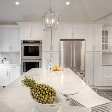 Massapequa White Kitchen