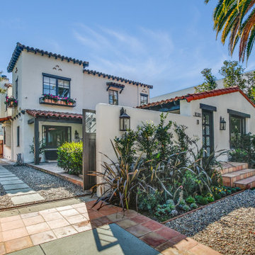 Transitional Spanish Colonial Addition and Remodel