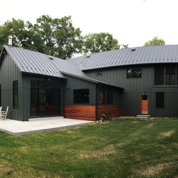 Shepherdstown, Contemporary, Modern Farmhouse in the forest