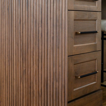 Modern kitchen with French Country detail