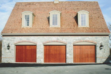 4 Car Garage with Auto Lift and "Get-Away" Space