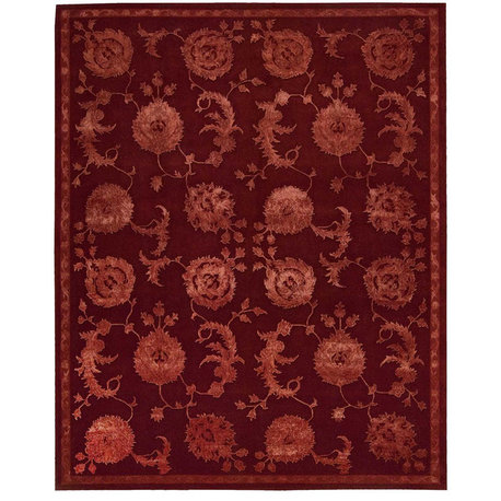 Nourison Regal Reg03 Rug, Garnet, 3'9"x5'9"