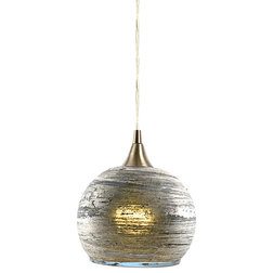 Contemporary Pendant Lighting by Bicycle Glass Co.