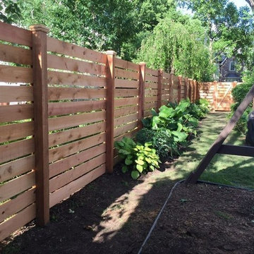 Horizontal Wood Fences