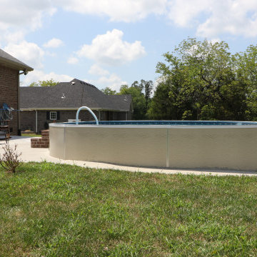 Semi-Inground Metric Series Radiant Pool