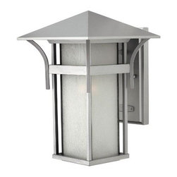 Hinkley - Hinkley Harbor 1-Light Titanium Wall Lantern - Outdoor Wall Lights And Sconces