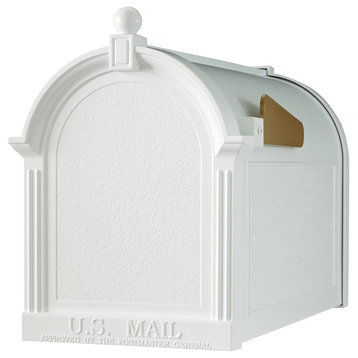 Capital Street Mailboxes, White