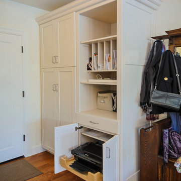 Computer Cabinet with Printer