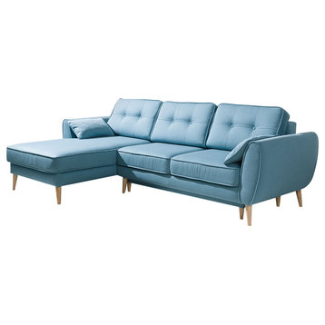 CANDY Sectional Sofa-Bed, Left Corner