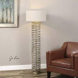 Amarey Floor Lamp | Uttermost - Floor Lamps