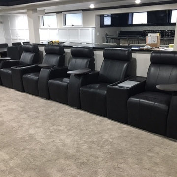 Contemporary Basement Remodel