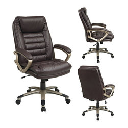 Leather Eco Executive Office Chair - Office Chairs