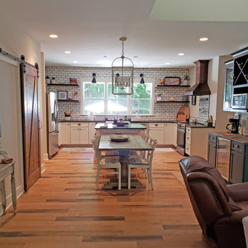 Fresh Farmhouse Kitchen Design in Joelton