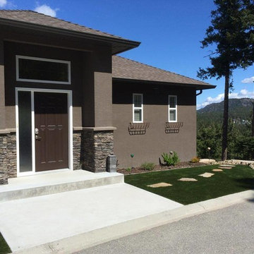 Front Yard Landscapes with Artificial Grass