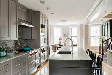 Trendy kitchen photo in Boston