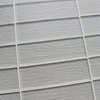 Creekside Sand 2 x 6 Textured Glass Mosaic Subway Tiles, 10 Square Feet