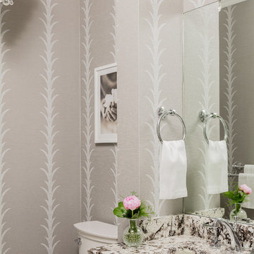 Transitional Powder Room