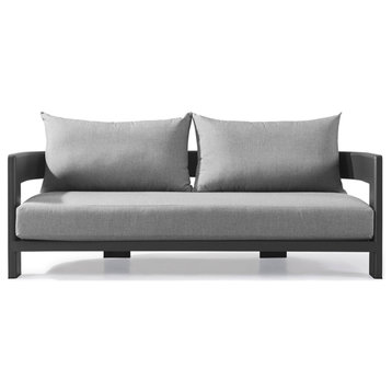 Sculptural Modern Outdoor Sofa | Andrew Martin Caicos, 2 Seater