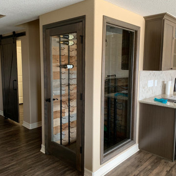 Back Country Panoramic Door and Basement Finish