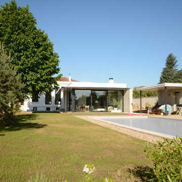Rénovation et extension d'une maison individuelle.