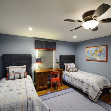 Longmeadow Blue and Red Boys Room