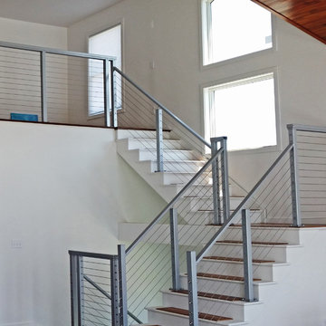 Natural Aluminum Interior Cable Railing in Quarryville, PA