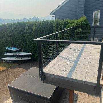 Lake Sammamish Waterfront Paver Deck & Outdoor Living | Issaquah, WA
