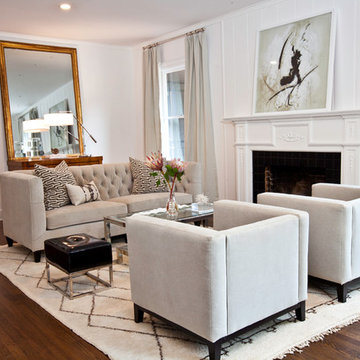 Classic Eclectic Hyde Park Living Room