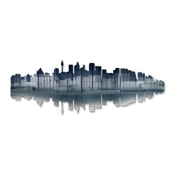 Sydney Reflection Steel Wall Art - Wall Sculptures