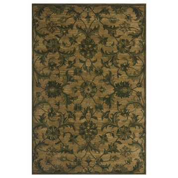 Safavieh Antiquity Collection AT824 Rug, Olive/Green, 3'x5'