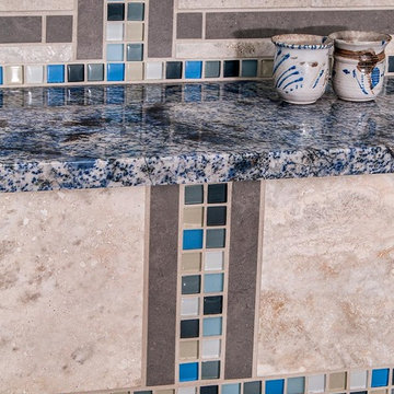 Bath & Bed with Lapis Blue Granite