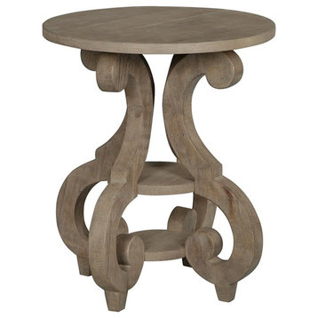 Magnussen T4646 Tinley Park Round Accent End Table
