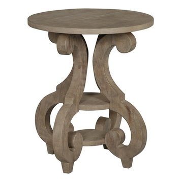 Magnussen T4646 Tinley Park Round Accent End Table