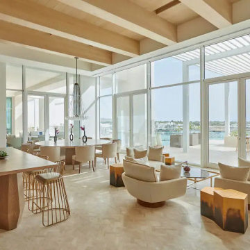 Neutral & Luxury Resort Suite - Project By Yabu Pushelberg and Arcadia Design
