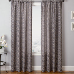 Blindsgalore Signature Drapery Panel: Concord Faux Linen - Curtains