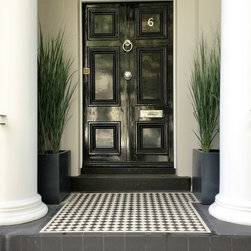Bespoke Fibreglass Planters for a London Front Garden - Outdoor Plant Pots & Planters