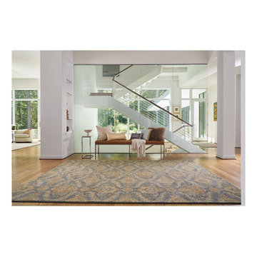 Cedar Creek-Ushak Rectangle Machine Woven Rugs, Pistachio