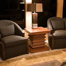 accent chairs and tables