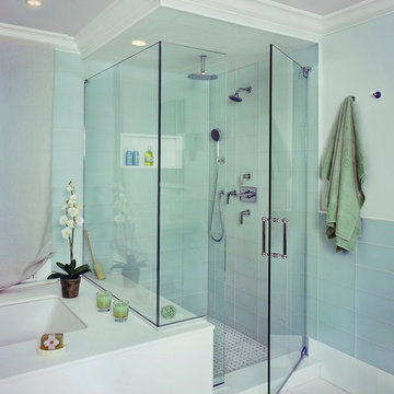 Shower Enclosures - Door,Panel, 90 Degree Return