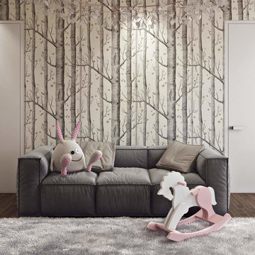 3ds max Architectural Visualization For Child’s Bedroom