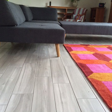 Tile floors