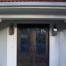 Iron doors